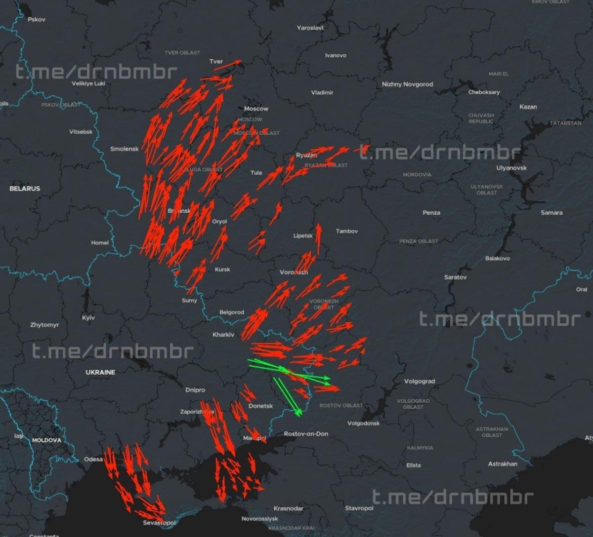 Дрони атакували Крим 