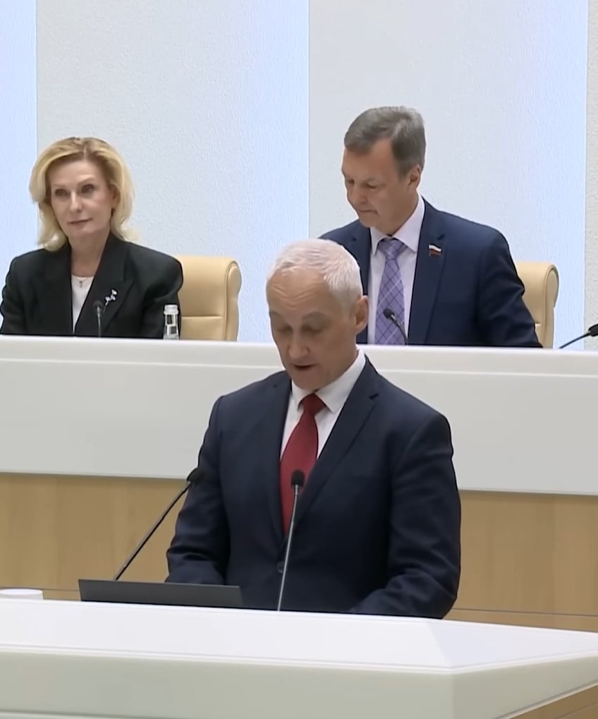 Міністр оборони РФ Андрій Бєлоусов Міністр оборони РФ Андрій Бєлоусов