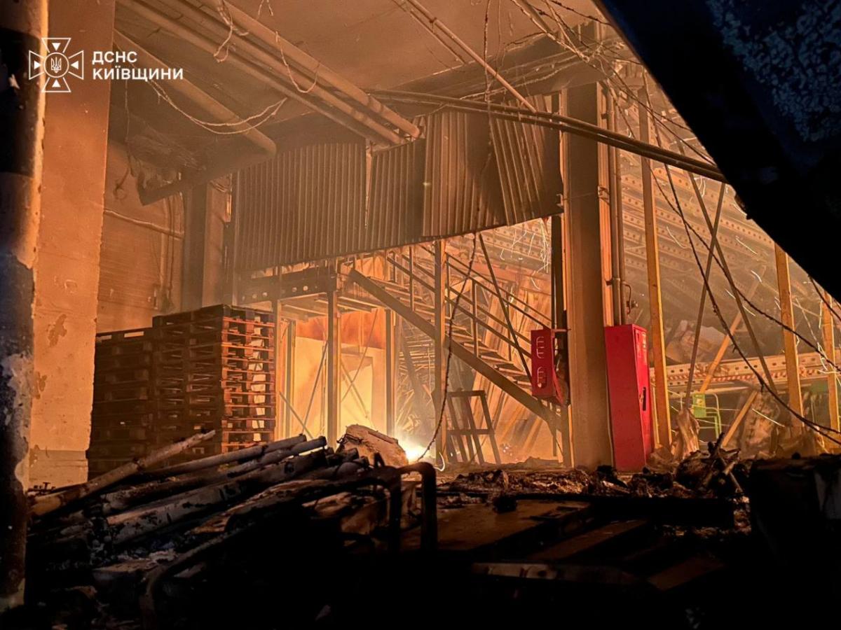 Последствия атаки на Киевскую область 5 августа 2026