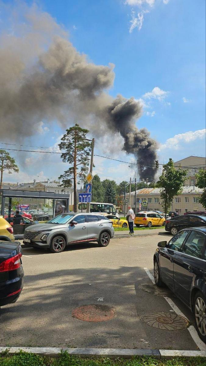 Під Москвою горить головний інститут Роскосмосу