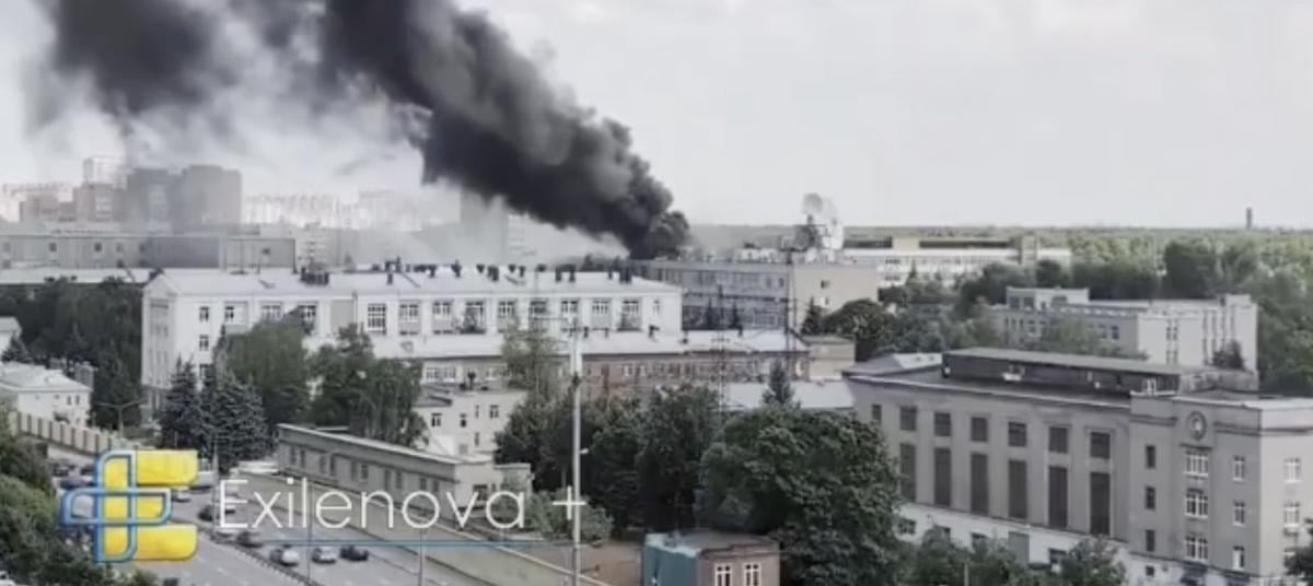 Під Москвою горить головний інститут Роскосмосу