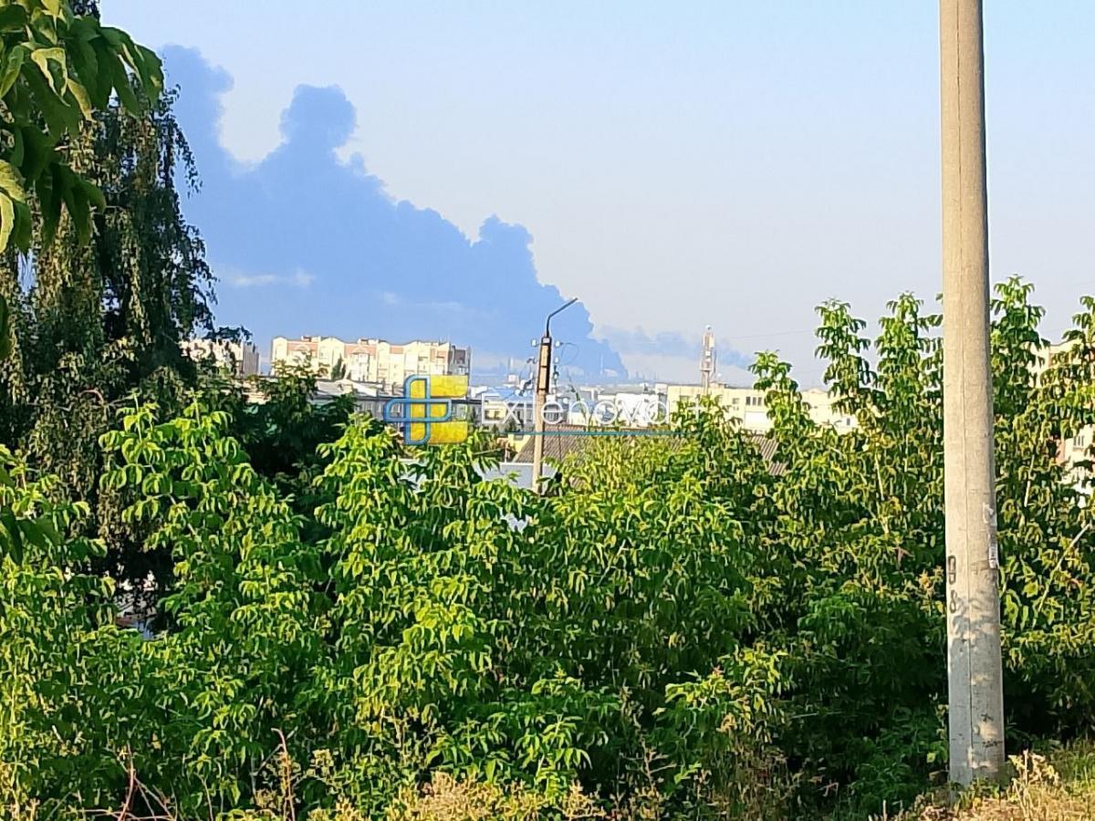 Горит Сызранский НПЗ 