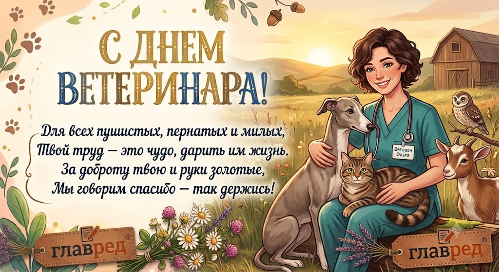 Поздравления с Днем ветеринара