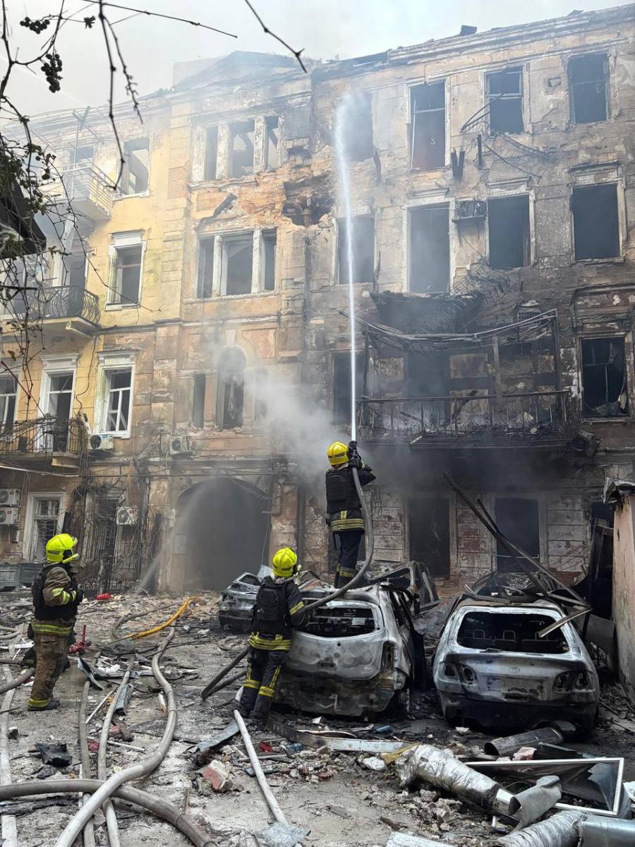 Удар по Одессе 9 августа