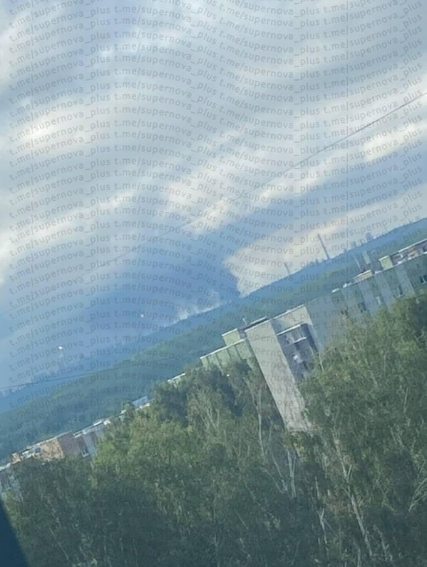 Нижнекамск - виден дым над НПЗ