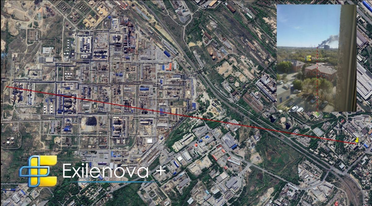Орський НПЗ на карті Орський НПЗ на карті