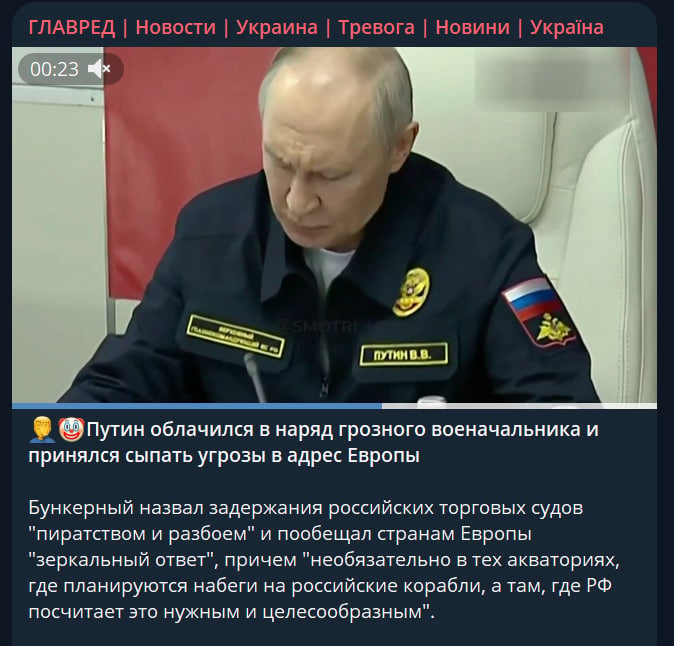 Путин натянул военную форму и начал угрожать ударами 'в любом месте' Путин натянул военную форму и начал угрожать ударами 'в любом месте'