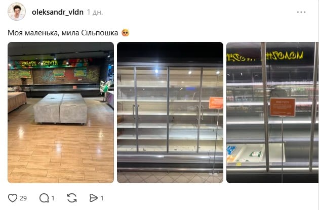 Продовольственный коллапс: какие продукты массово исчезают из украинских магазинов