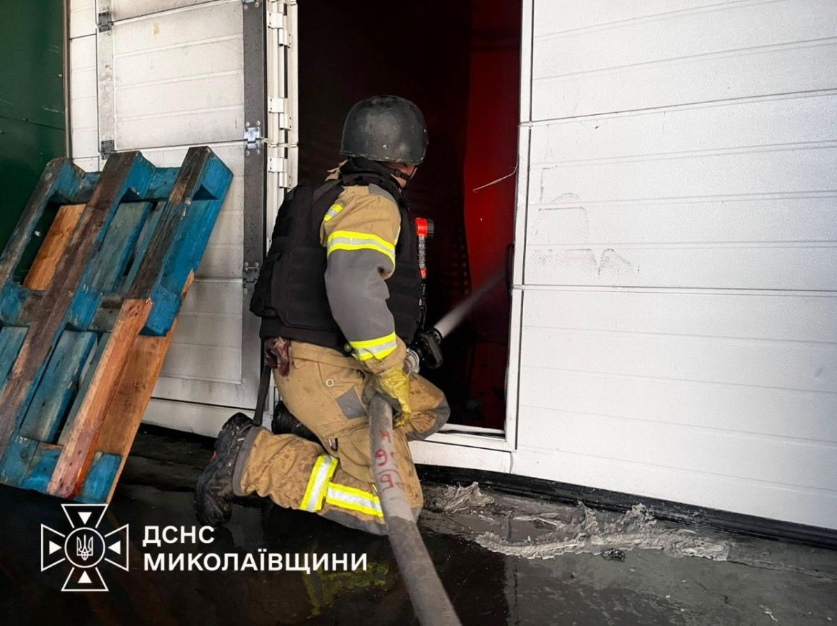 Последствия атаки на Николаевскую область Последствия атаки на Николаевскую область