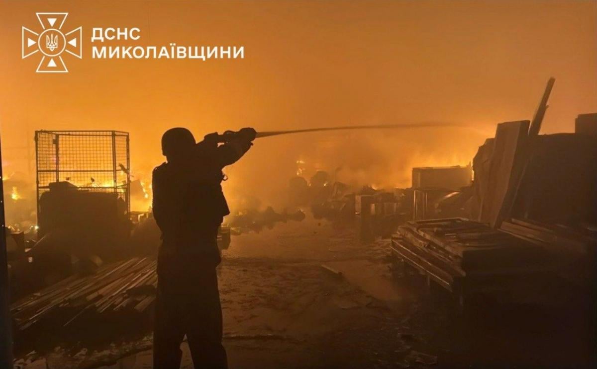 Последствия атаки на Николаевскую область Последствия атаки на Николаевскую область