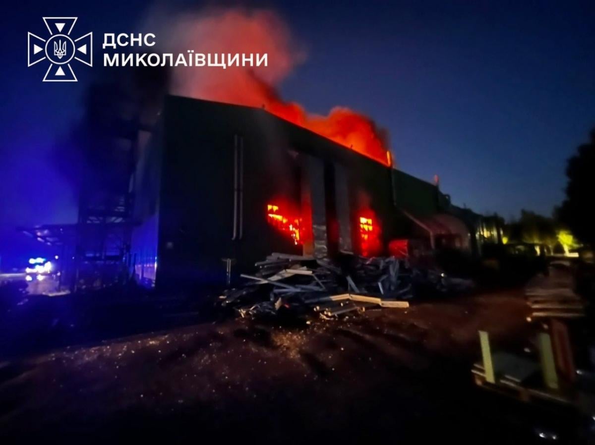 Последствия атаки на Николаевскую область Последствия атаки на Николаевскую область