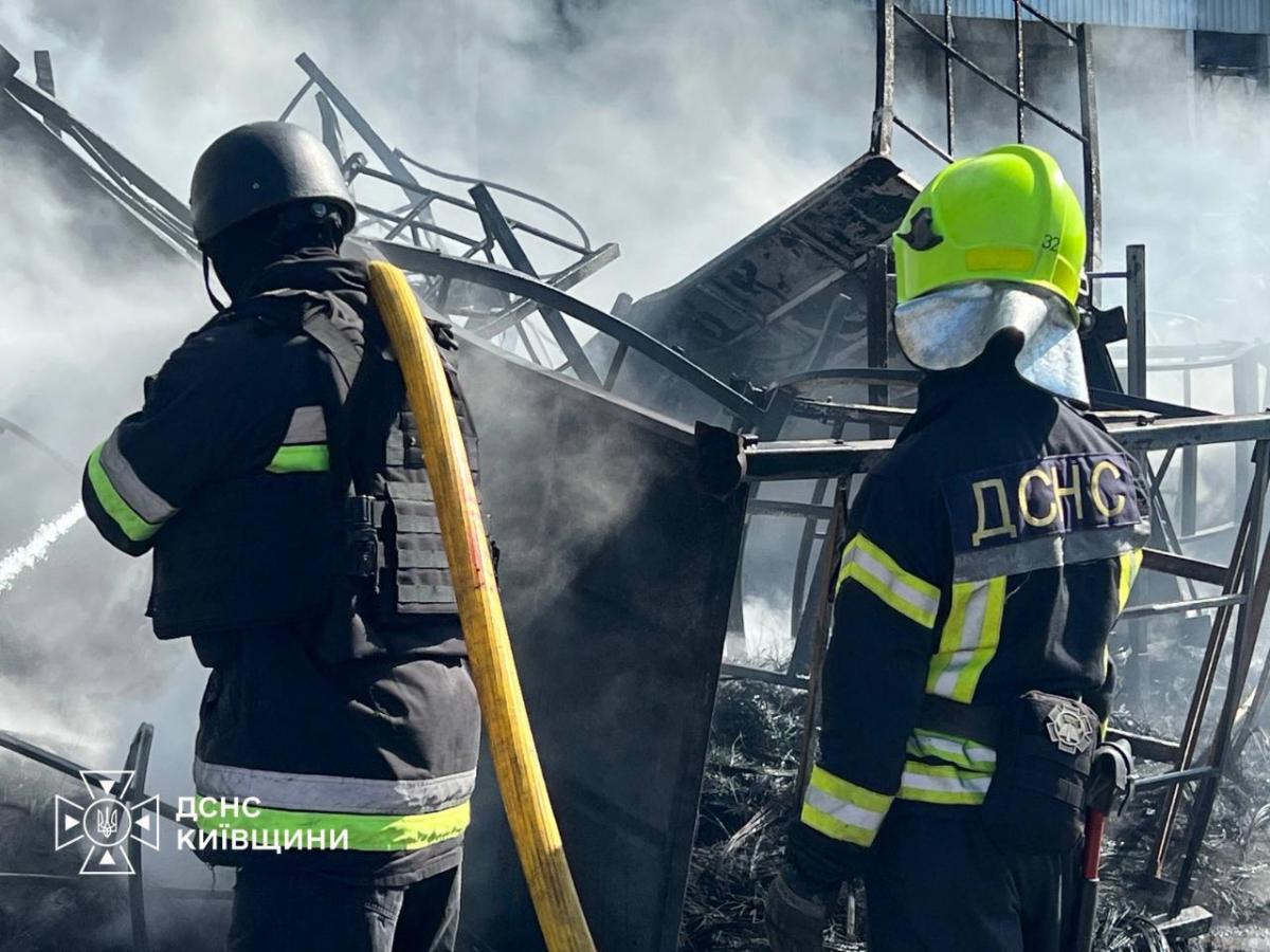 Ліквідація наслідків російського удару по Бучанському району
