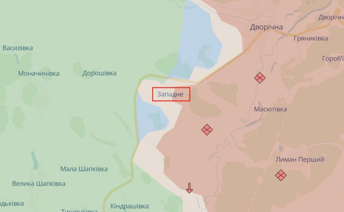 Сили оборони України відновили контроль поблизу Западного