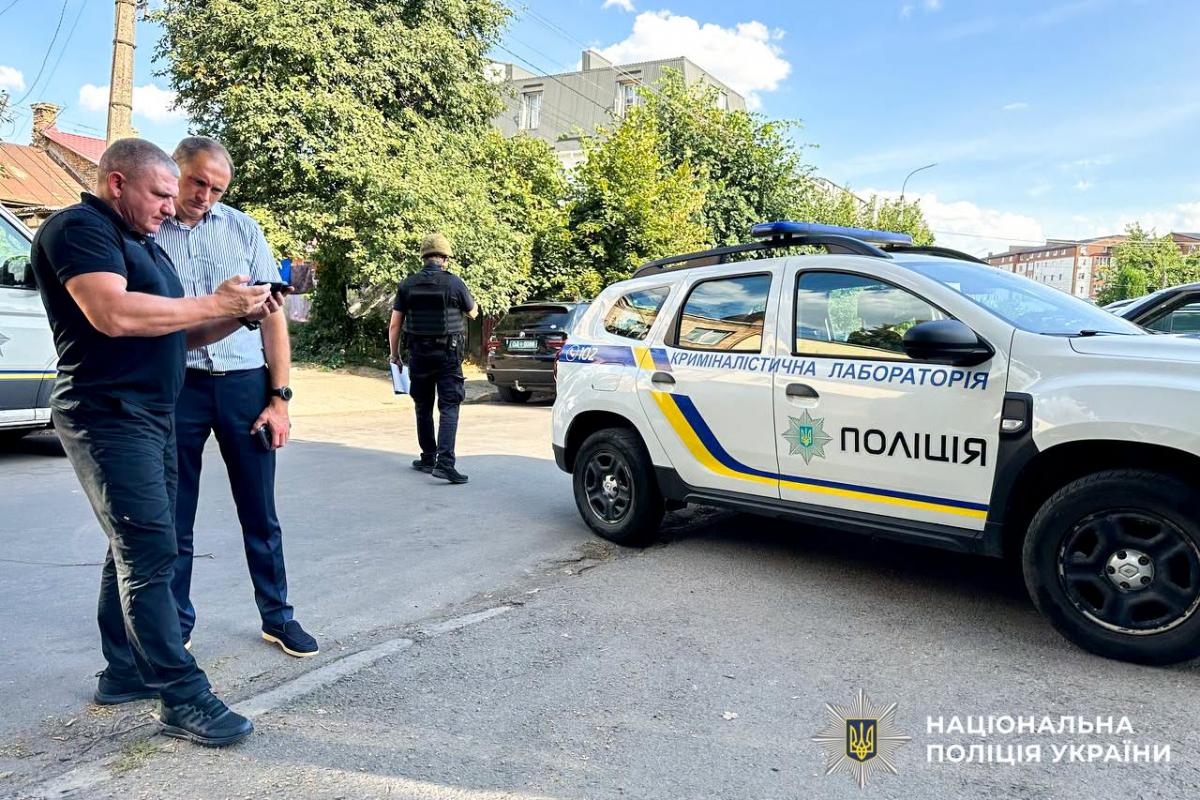 Наслідки вибуху в одному із райвідділів поліції у Рівному