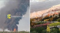 Дроны ударили по Санкт-Петербургу и Подмосковью: после атаки горит склад Wildberries
