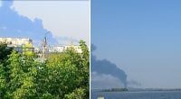 Прогремело не менее десяти взрывов: после атаки горят два крупнейших НПЗ в России
