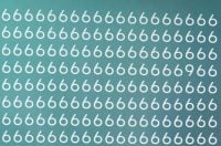 Тест на IQ: нужно найти число 6 среди множества 9 за пять секунд