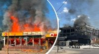 Росіяни посеред дня вдарили по супермаркетах у двох містах: багато поранених