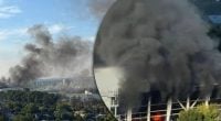 Массированный ракетный удар по Белгороду: после серии прилетов город затянуло дымом