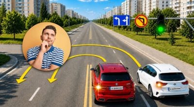 Підступний тест з ПДР, який викликає суперечки: хто з водіїв порушує правила Підступний тест з ПДР, який викликає суперечки: хто з водіїв порушує правила