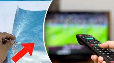 Сусіди вже так роблять: навіщо класти алюмінієву фольгу під телевізор