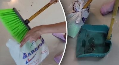 Українцям радять надягати пакет на віник перед прибиранням: навіщо