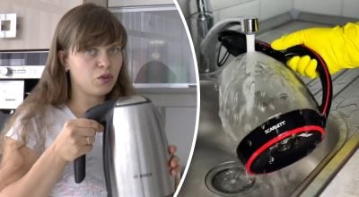 Чайник очистится от налета за 10 минут