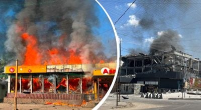 Россияне посреди дня ударили по супермаркетам в двух городах: много раненых