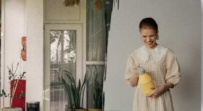 Ваниль у двери