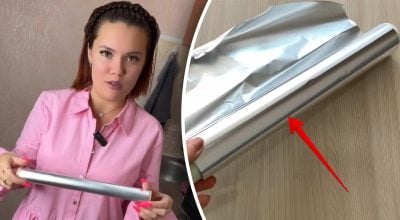 Фольга принимает на себя пятна, остатки пищи и небольшие загрязнения Фольга принимает на себя пятна, остатки пищи и небольшие загрязнения