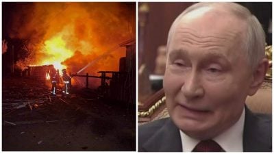 Путін цинічно висловився щодо ударів по містах і заїкнувся про "мирний діалог"