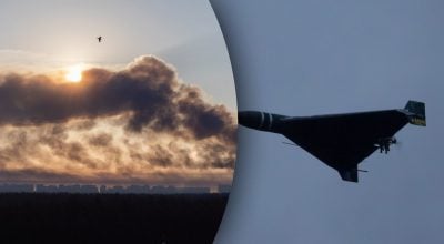 Росія масовано атакує Київ дронами, є влучання в центрі столиці: що відомо
