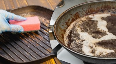 Сковородка будет сиять как новая: как отмыть ее от застарелого нагара и жира Сковородка будет сиять как новая: как отмыть ее от застарелого нагара и жира