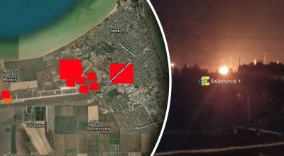 Дрони долетіли до Ленінградської області: в Росії горять НПЗ і аеродром