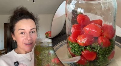 "Голые" помидоры по-херсонски: быстрый рецепт ароматной закуски с чесноком и зеленью