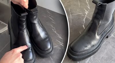 Як прибрати заломи на взутті за 30 секунд: крутий лайфхак на осінь