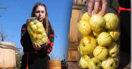 Смак як із дитинства: як легко заквасити зимові яблука у звичайній банці