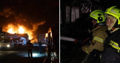 Ночной удар по Киеву: РФ атаковала детскую больницу, вспыхнули пожары