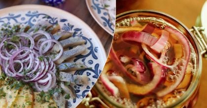 Цибуля в яблучному оцті: закуска, яка буде готова до вечері того ж дня