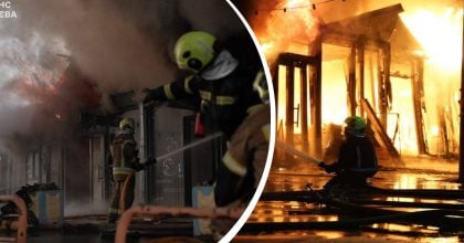 Росія з ночі атакує Київ балістикою та дронами: є постраждалі та масштабні пожежі