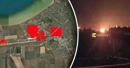 Дрони долетіли до Ленінградської області: в Росії горять НПЗ і аеродром