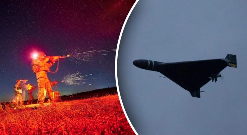 Київ атакував рій реактивних дронів: лунали вибухи