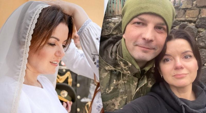 Невеста спустя 22 года: Маричка Падалко и Егор Соболев обвенчались