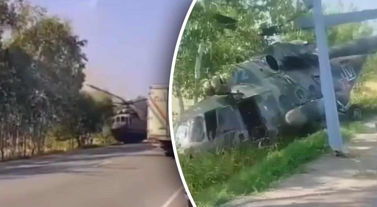 Вибори почались з катастрофи: у Росії впав вертоліт Мі-8 з бюлетенями та комісією Вибори почались з катастрофи: у Росії впав вертоліт Мі-8 з бюлетенями та комісією