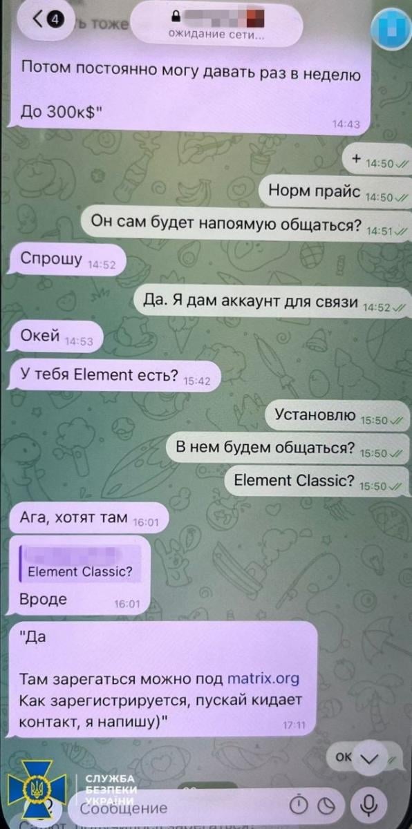 Контакти Каплунова з ФСБ
