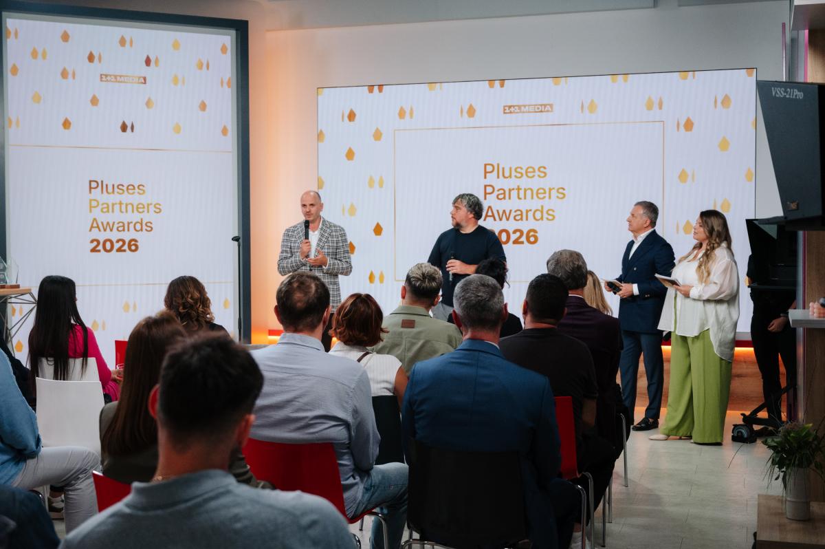 1+1 media відзначила партнерів на щорічній церемонії Pluses Partners Awards 2026