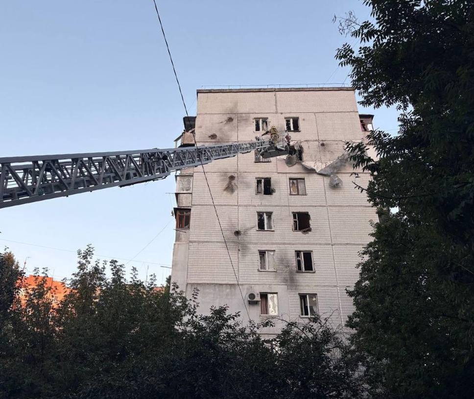 Последствия атаки на Одесскую область 