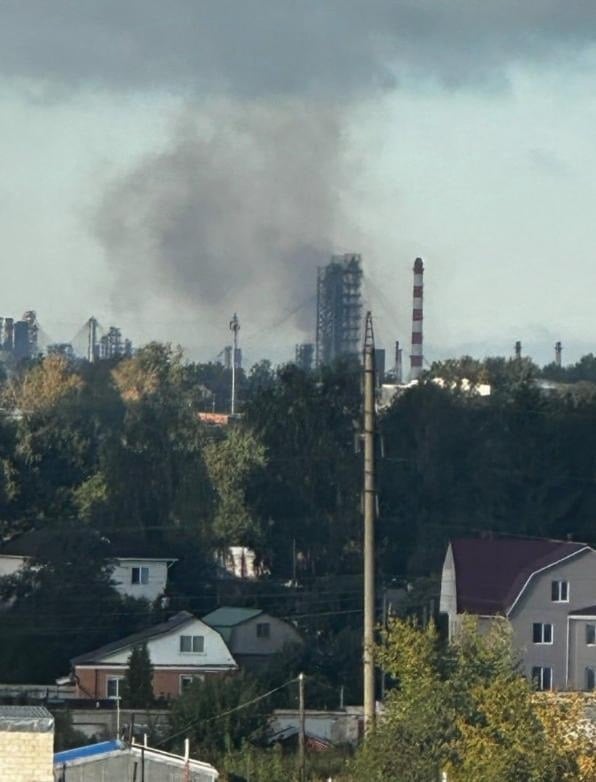 Наслідки дронової атаки в Рязані