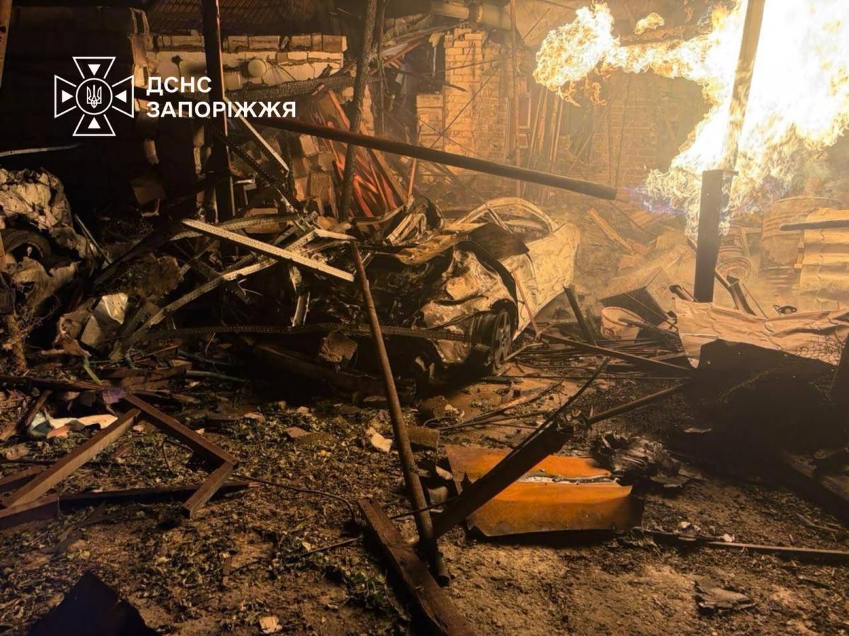 Наслідки атаки РФ на Запоріжжя 6 вересня Наслідки атаки РФ на Запоріжжя 6 вересня