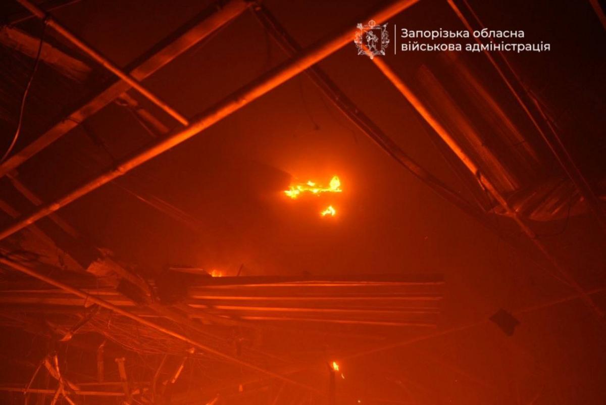Наслідки удару РФ по Запоріжжю 7 вересня Наслідки удару РФ по Запоріжжю 7 вересня